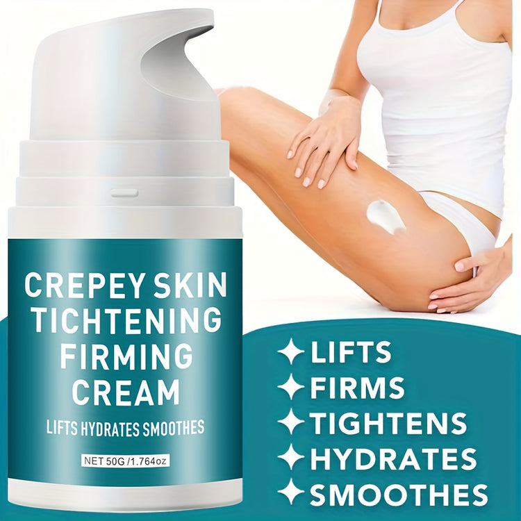 Light beige body cream with hyaluronic acid, caffeine and jojoba oil - Lifestil. www.Lifestil.net