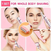 4-in-1 Rechargeable Razor, Rechargeable Electric Razor for Women - Lifestil. www.Lifestil.net